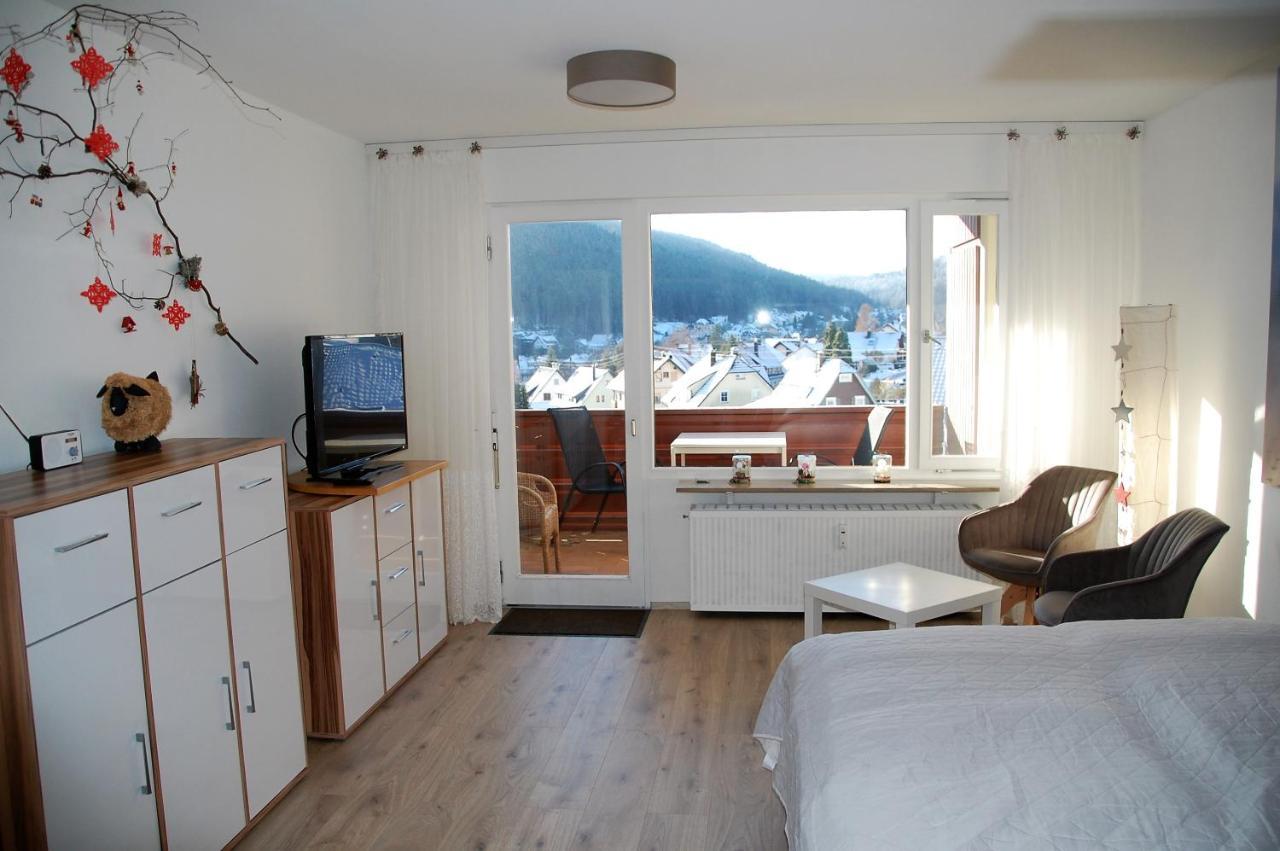 Ferienwohnung Mit Aussicht Enzklösterle Exterior foto