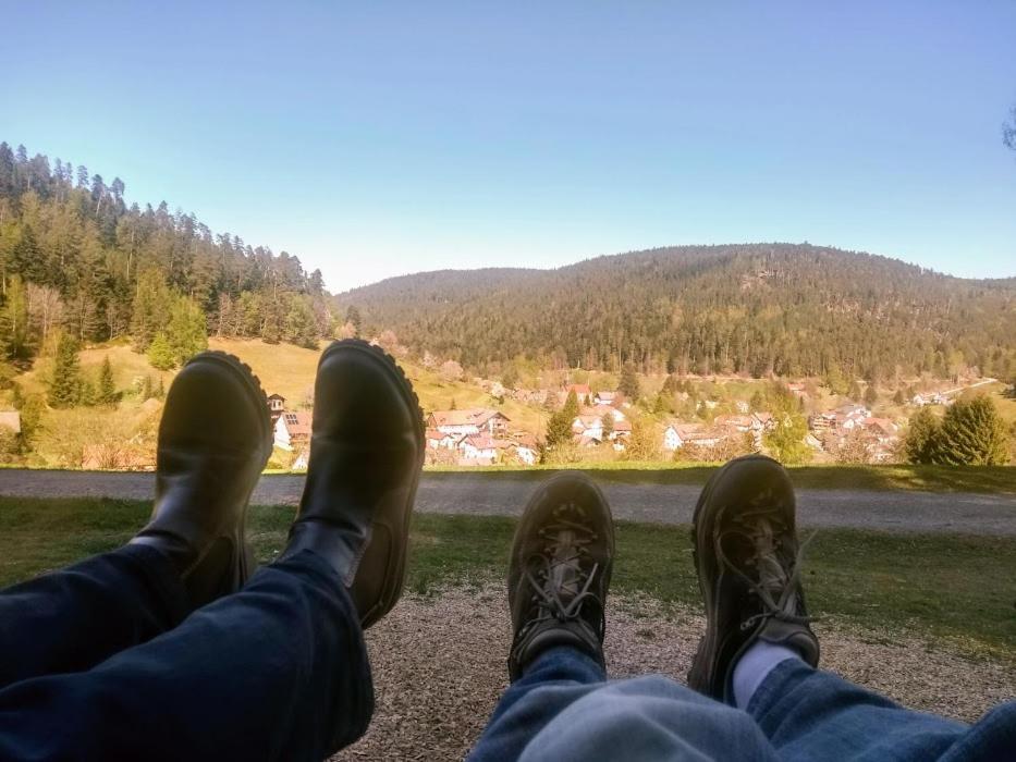 Ferienwohnung Mit Aussicht Enzklösterle Exterior foto