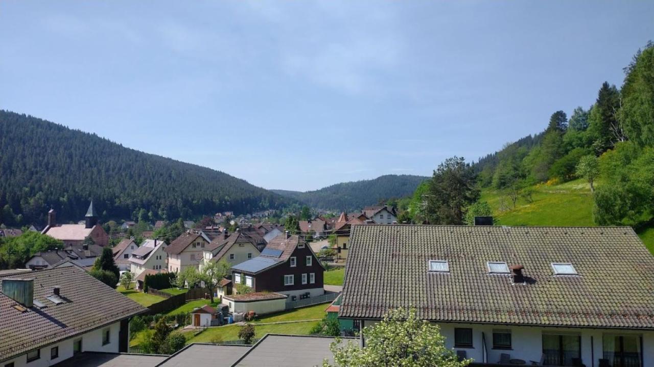 Ferienwohnung Mit Aussicht Enzklösterle Exterior foto